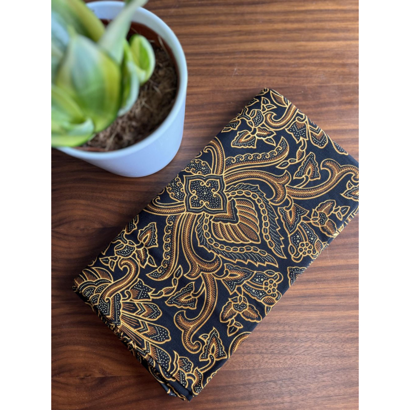 Batik stof jati kuning