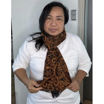 Batik sjaals jati klassiek